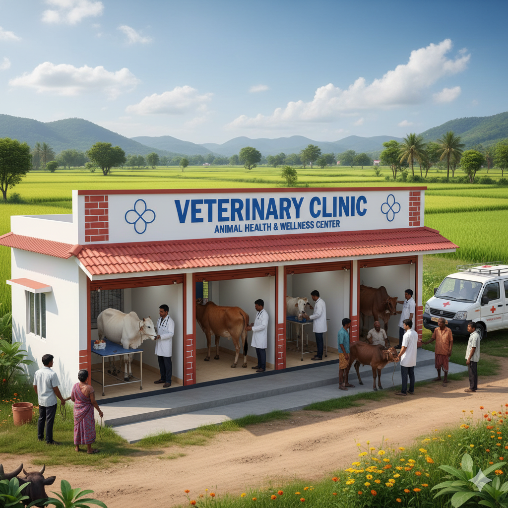 पशु वैद्यकीय दवाखाना